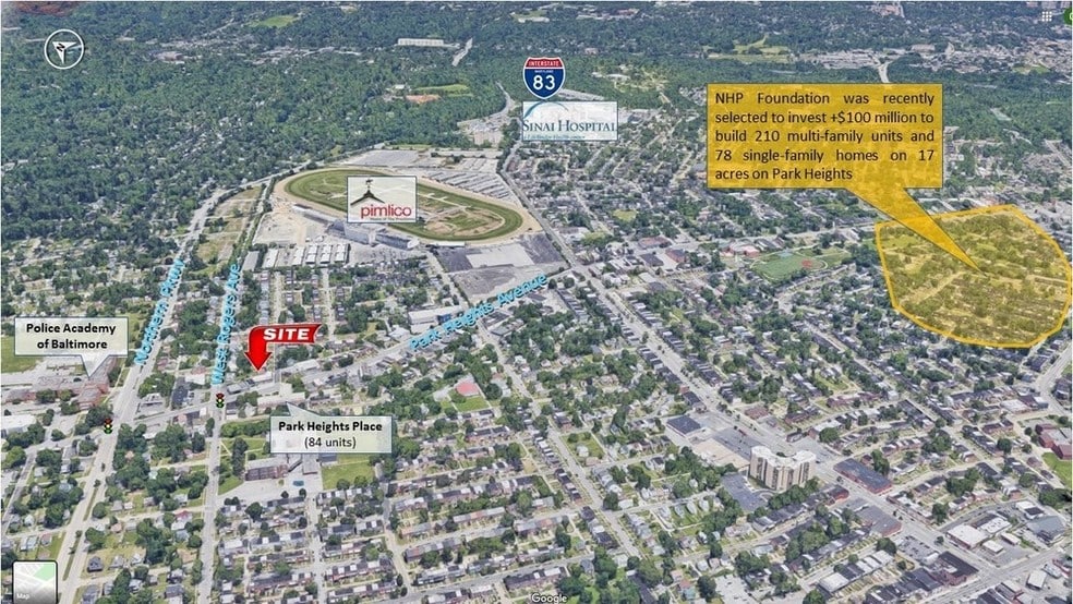 More Photos Of 5447-5459 Park Heights Ave, Baltimore Storefront Retail Residential For Lease
