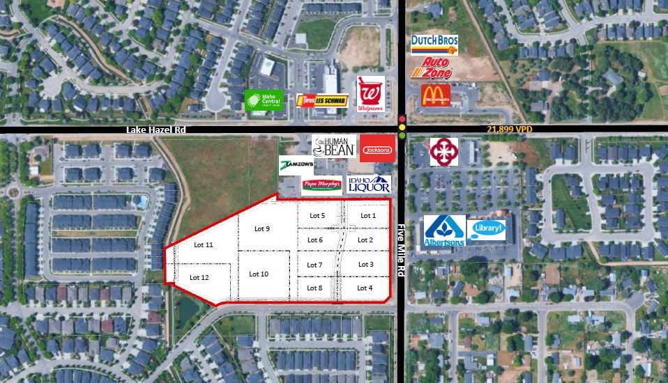 Primary Photo Of 6381 S Five Mile Rd, Boise Land For Lease