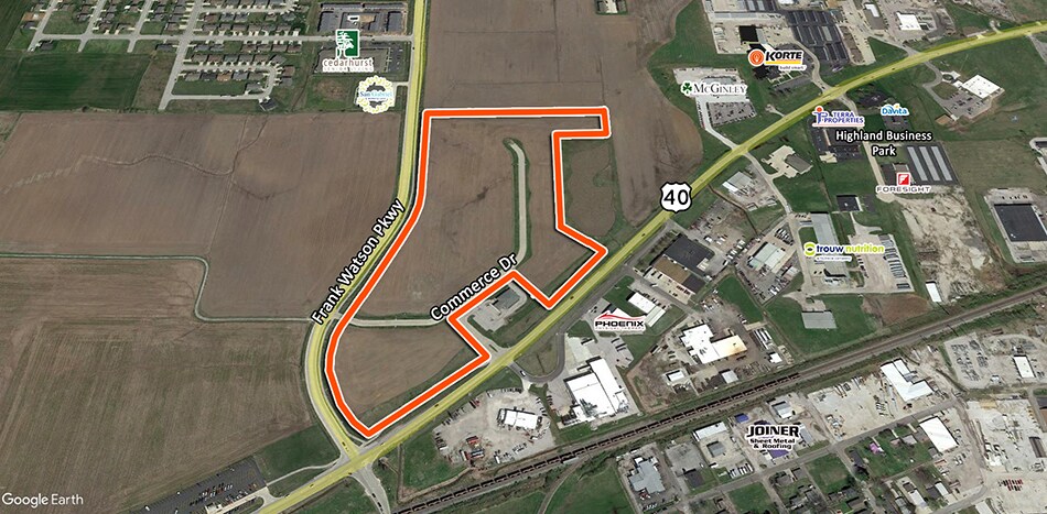 More Photos Of U.S. Hwy 40 & Commerce Ln, Highland Land For Sale