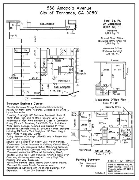 More Photos Of 558 Amapola Ave, Torrance Warehouse For Lease