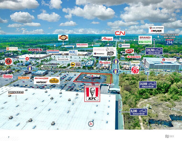 More Photos Of 17505 Halsted St, Homewood Fast Food For Sale