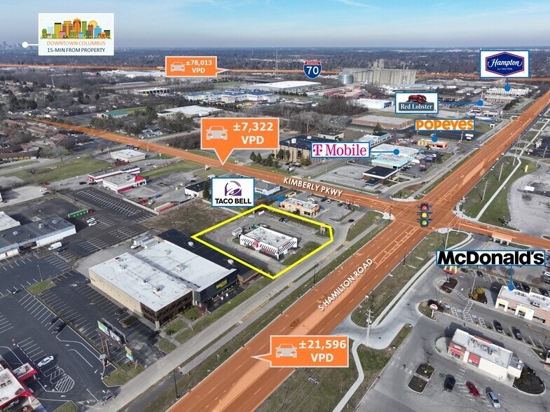 More Photos Of 2441 S Hamilton Rd, Columbus Fast Food For Lease