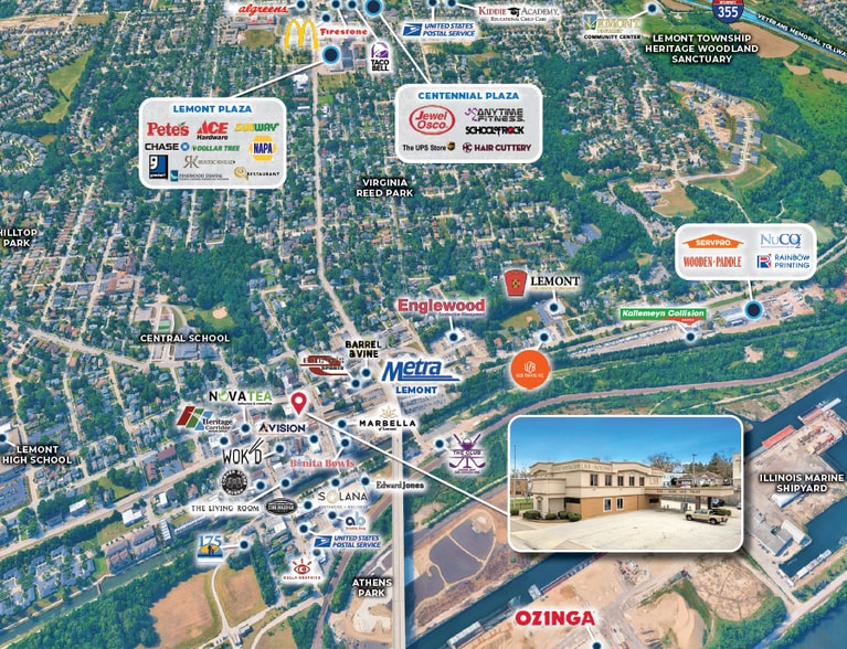 More Photos Of 310 Main St, Lemont Bank For Sale
