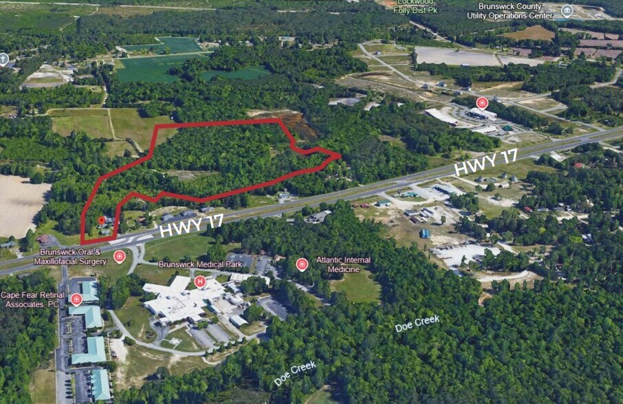 Primary Photo Of 652 Ocean Hwy W, Supply Land For Sale