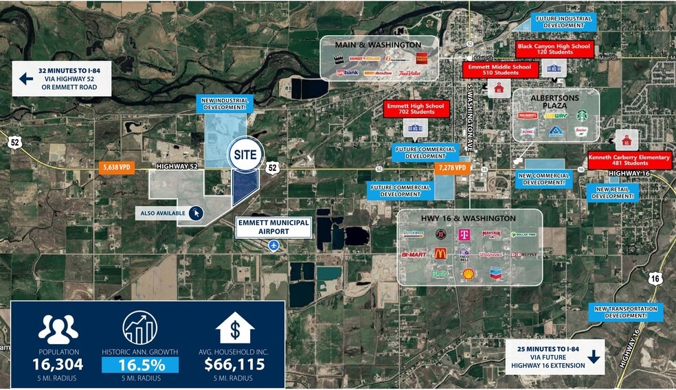 More Photos Of 2213 W Highway 52, Emmett Land For Sale