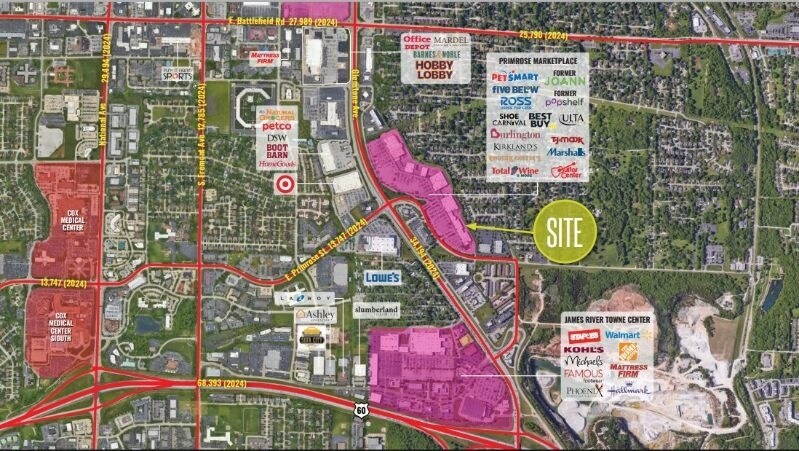 More Photos Of 3500 S Glenstone Ave, Springfield Storefront For Lease