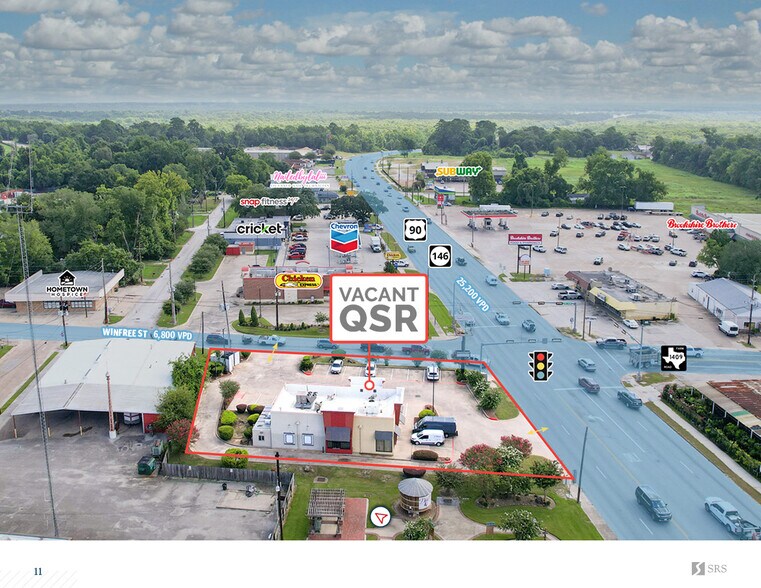 More Photos Of 208 US-90 Hwy, Dayton Fast Food For Lease