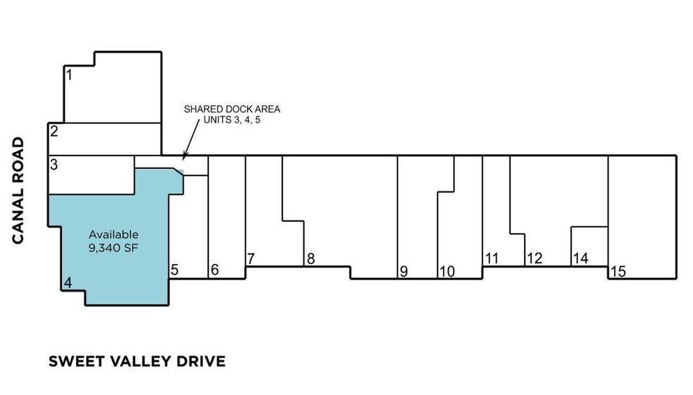 More Photos Of 8001 Sweet Valley Dr, Valley View Flex For Lease