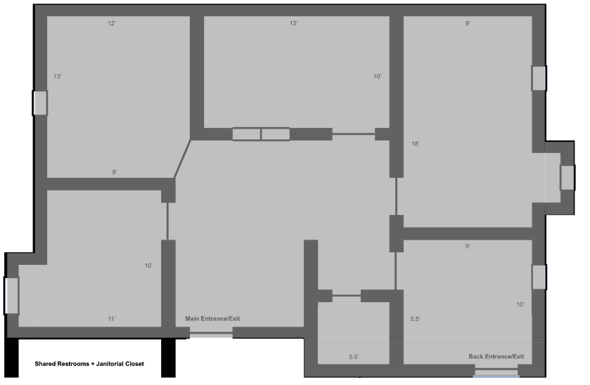 More Photos Of 9131-9133 S Monroe Plaza Way, Sandy Office Residential For Lease