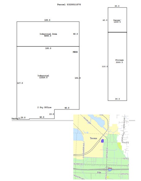 More Photos Of 5111 4th St E, Fife Manufacturing For Lease