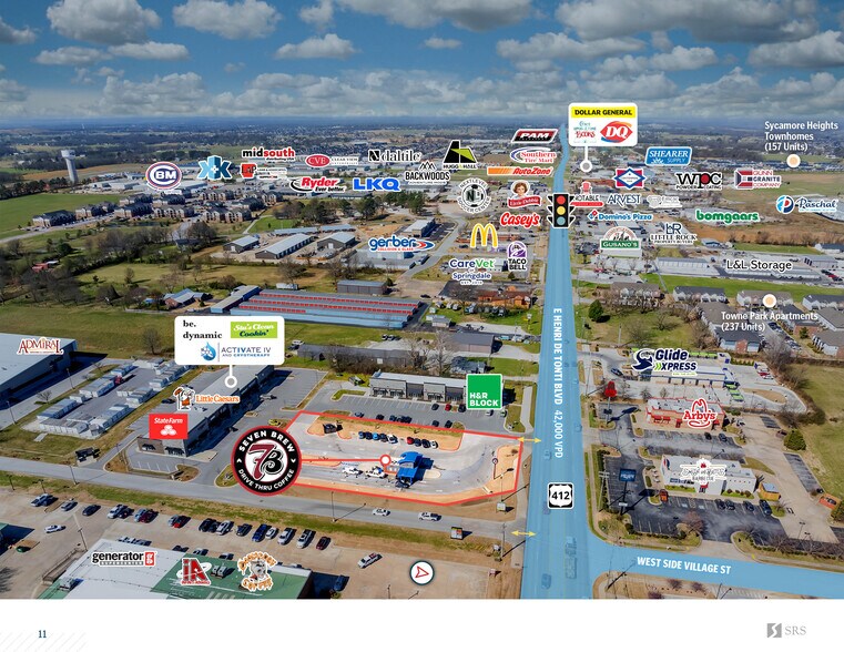 More Photos Of 1359 E Henri De Tonti Blvd, Springdale Fast Food For Sale