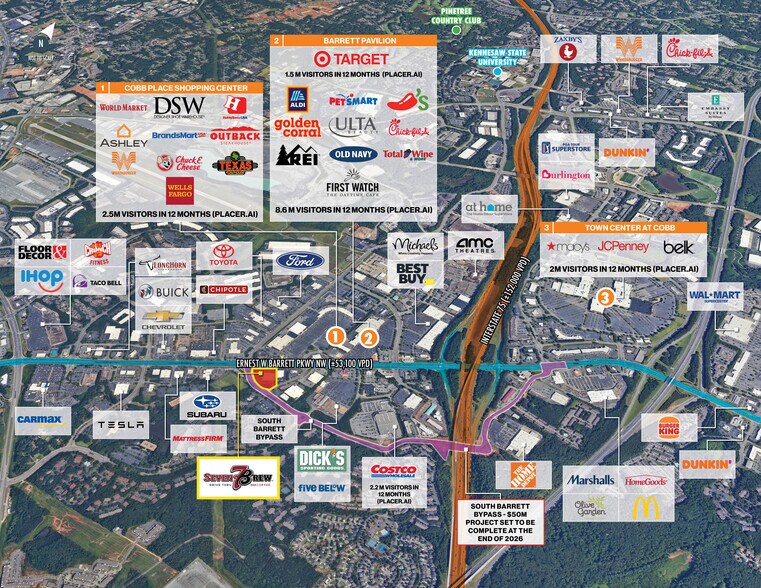 More Photos Of 853 Ernest Barrett Pkwy NW w, Kennesaw General Retail For Sale