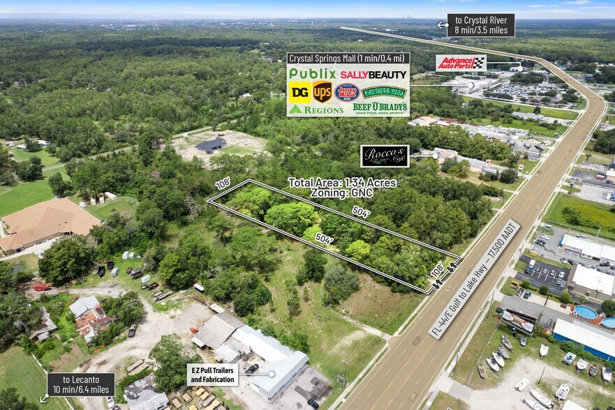 More Photos Of 6574 W Gulf To Lake Hwy, Crystal River Land For Sale