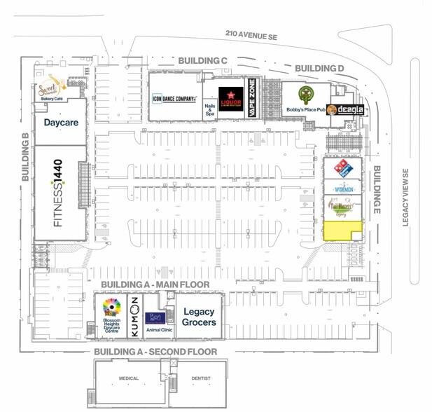 More Photos Of 47 Legacy Vw SE, Calgary Storefront For Lease