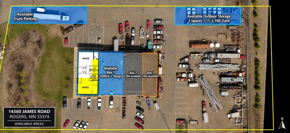 More Photos Of 14360 James Rd, Rogers Light Manufacturing For Lease