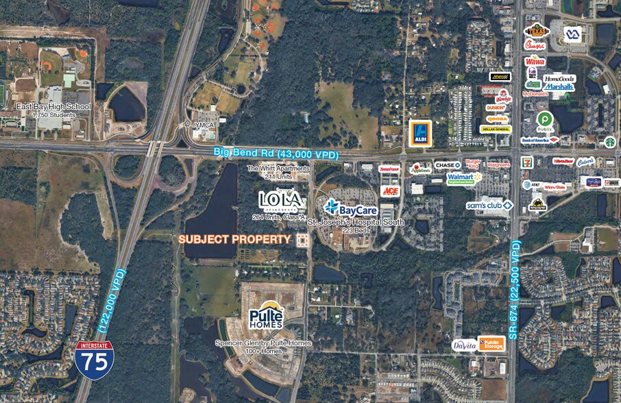 Primary Photo Of 6816 Simmons Loop, Riverview Land For Sale