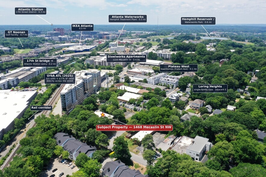 More Photos Of 1468 Mecaslin St, Atlanta Loft Creative Space For Sale
