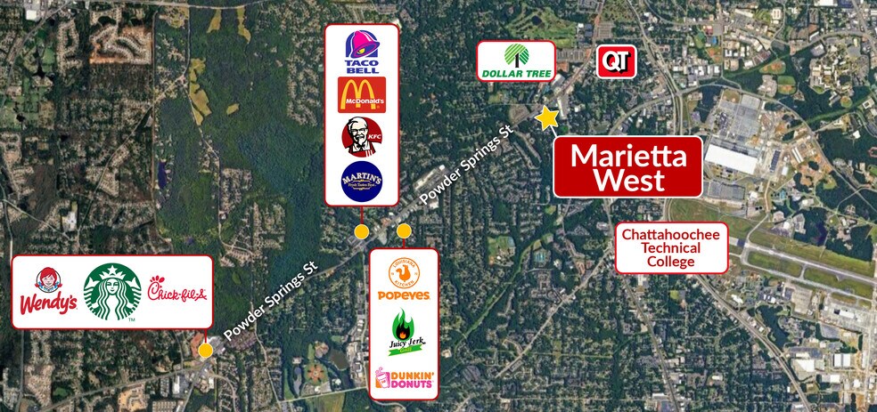More Photos Of 795 Powder Springs St SW, Marietta Unknown For Lease