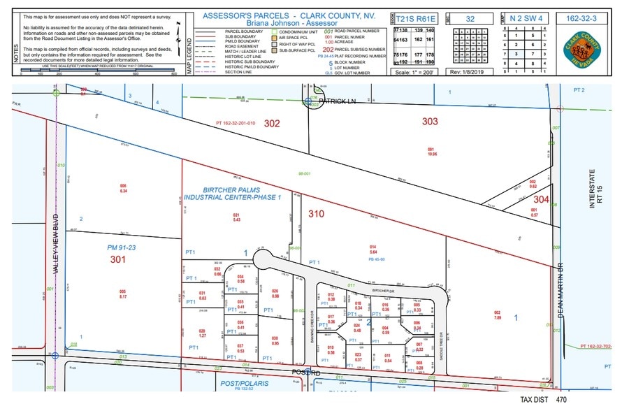 More Photos Of 6179 Dean Martin Dr, Las Vegas Land For Sale