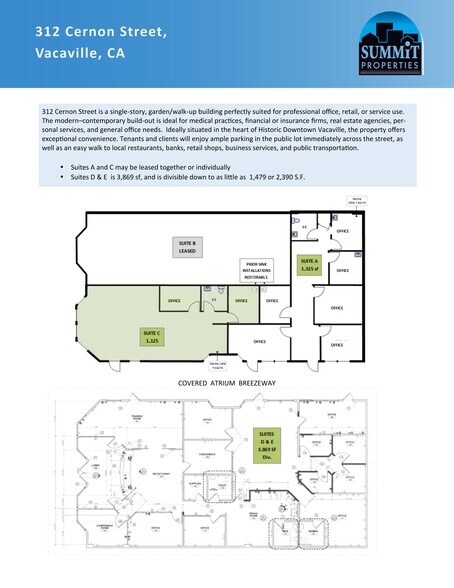 More Photos Of 312 Cernon St, Vacaville Office For Lease