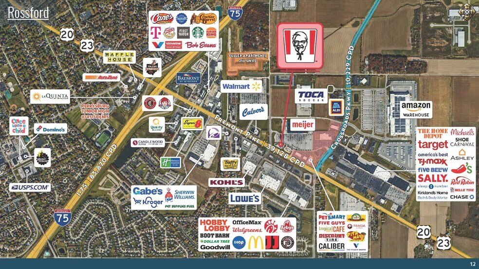 More Photos Of 10200 Old US 20, Rossford Fast Food For Sale