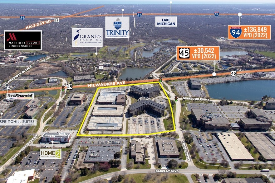 More Photos Of 4 Overlook Pt, Lincolnshire Office For Lease