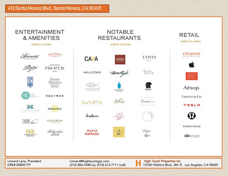 More Photos Of 401-415 Santa Monica Blvd, Santa Monica General Retail For Lease