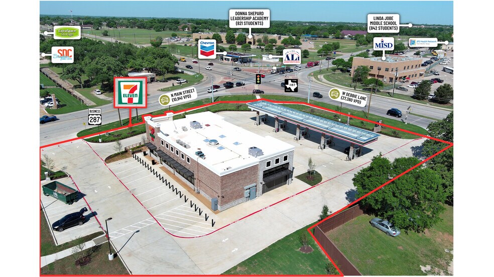 More Photos Of 1195 W Debbie Ln, Mansfield Convenience Store For Sale