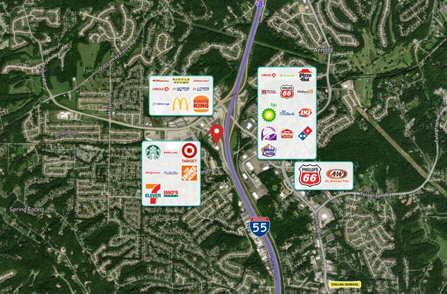 More Photos Of 3675 W Outer Rd, Arnold Office For Sale