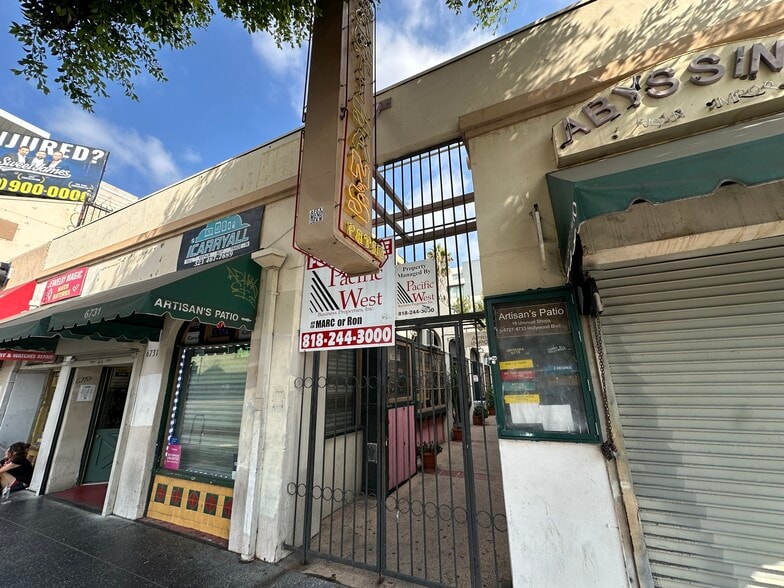 Primary Photo Of 6727-6733 Hollywood Blvd, Los Angeles Freestanding For Lease