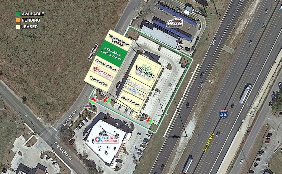 More Photos Of 5581 KYLE CENTER Dr, Kyle Storefront For Lease