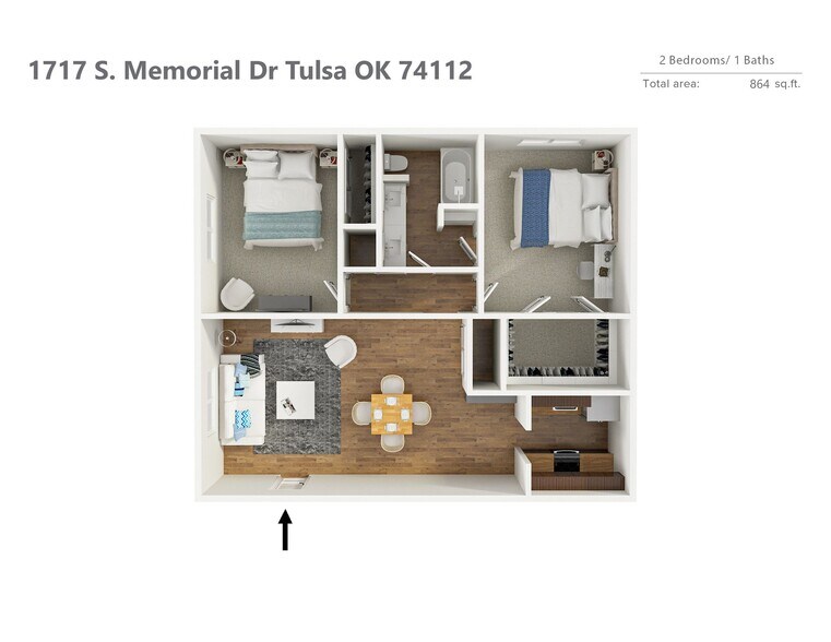 More Photos Of 1713 S Memorial Dr, Tulsa Apartments For Sale