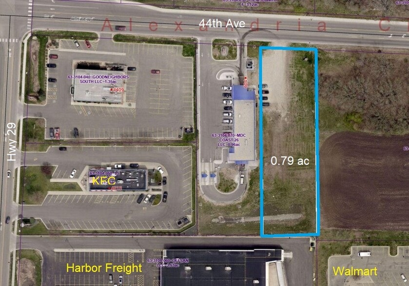 More Photos Of TBD 44th Ave, Alexandria Land For Sale