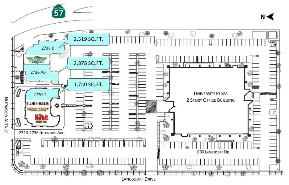 More Photos Of 2720 Nutwood Ave, Fullerton Restaurant For Lease