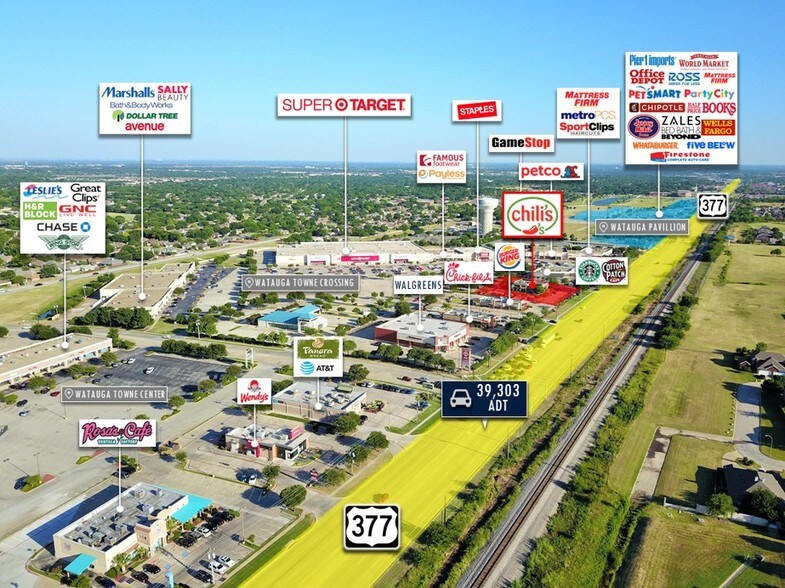 More Photos Of 8008 Denton Hwy, Watauga Restaurant For Sale