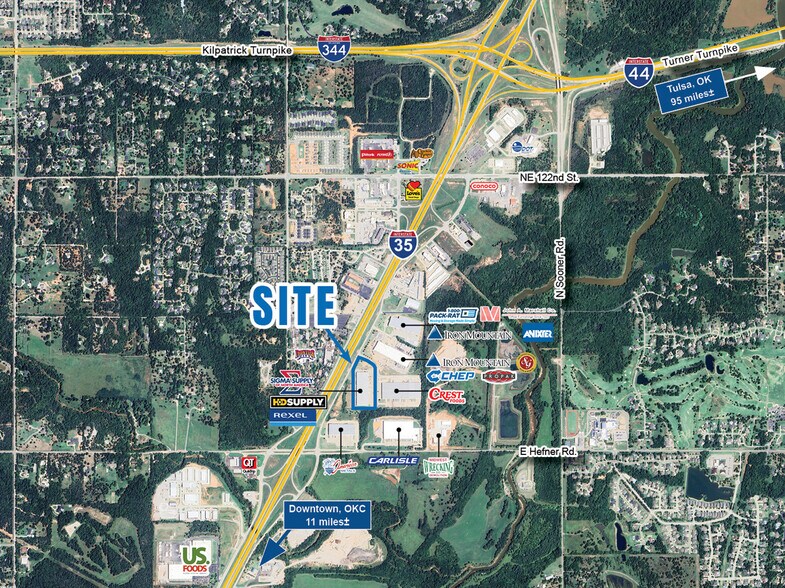 More Photos Of 11301 Partnership Dr, Oklahoma City Distribution For Lease