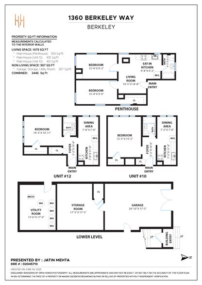 More Photos Of 1360 Berkeley Way, Berkeley Apartments For Sale