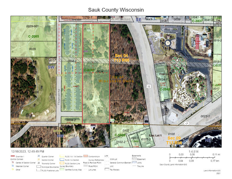 Primary Photo Of 440 Pioneer Dr, Wisconsin Dells Land For Sale