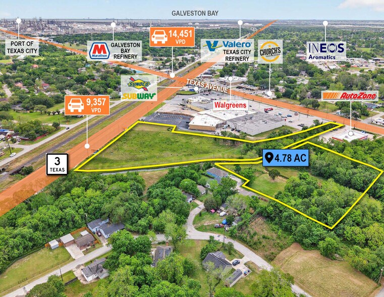 More Photos Of 5510 FM 1765, Texas City Land For Sale