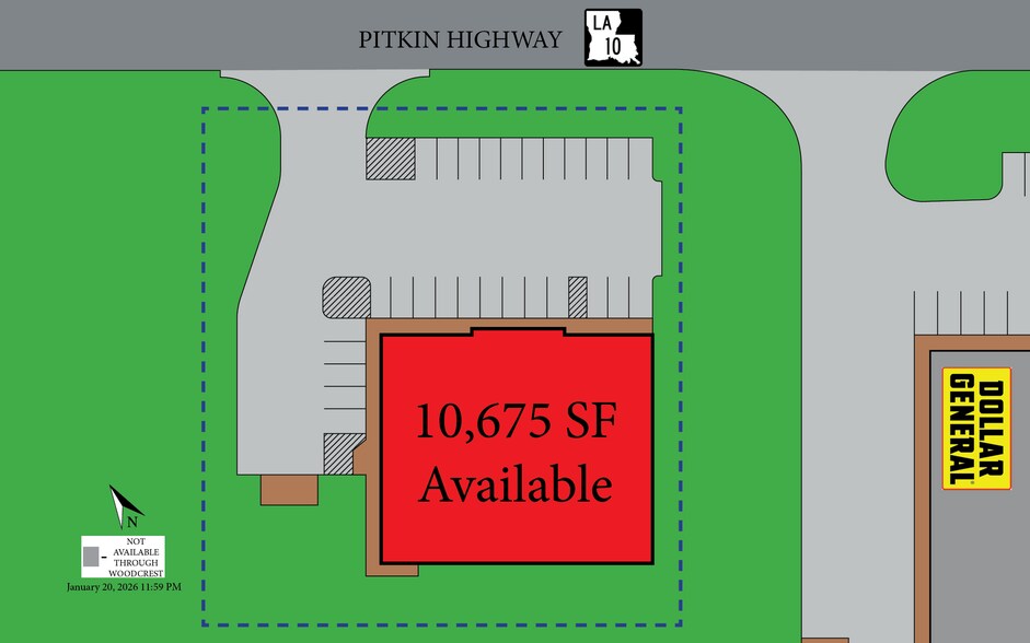 More Photos Of 12884 Highway 10, Pitkin Storefront Retail Office For Sale