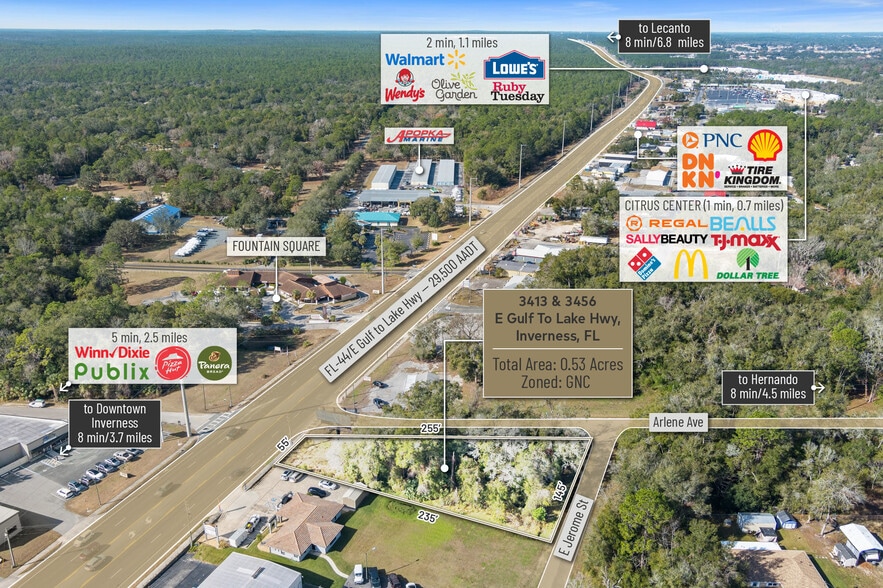 More Photos Of 3413 E Gulf To Lake Hwy, Inverness Land For Sale