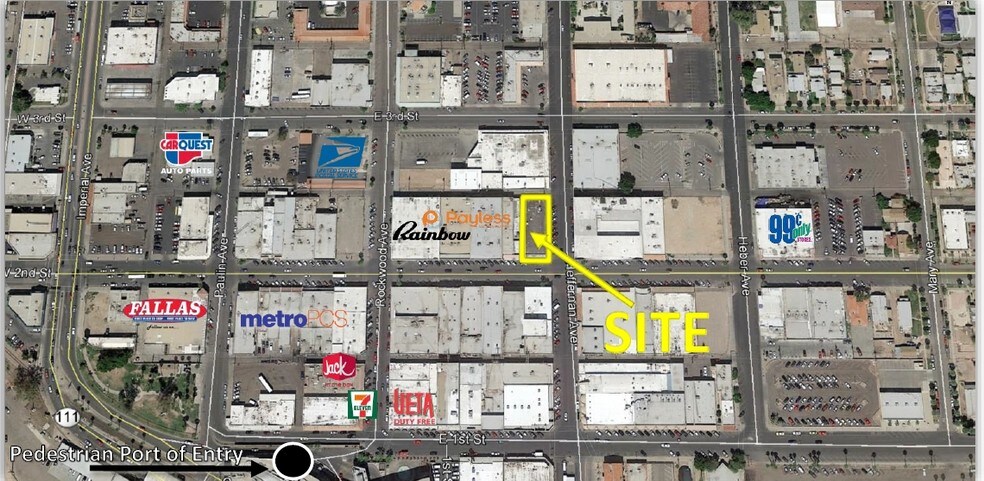 More Photos Of 249-255 E 2nd St, Calexico Storefront For Lease