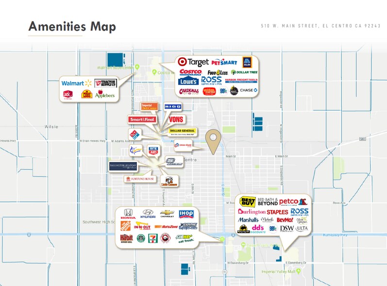 More Photos Of 510 W Main St, El Centro Storefront Retail Office For Sale