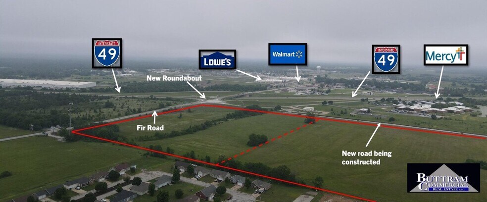 Primary Photo Of SWC Fir Rd & I-49, Carthage Land For Sale