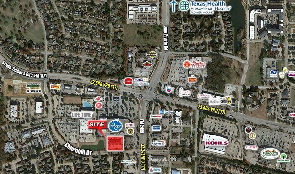 More Photos Of 2750 Churchill Dr, Flower Mound Medical For Lease