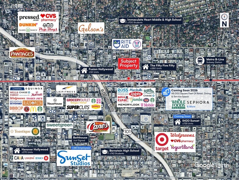 More Photos Of 5629 Hollywood Blvd, Hollywood Loft Creative Space For Lease