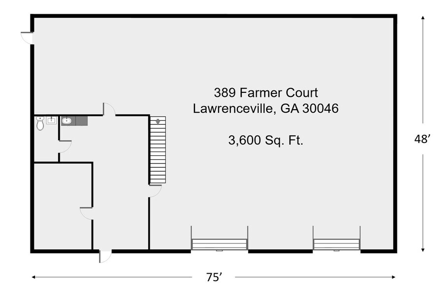 More Photos Of 389 Farmer Ct, Lawrenceville Light Distribution For Lease