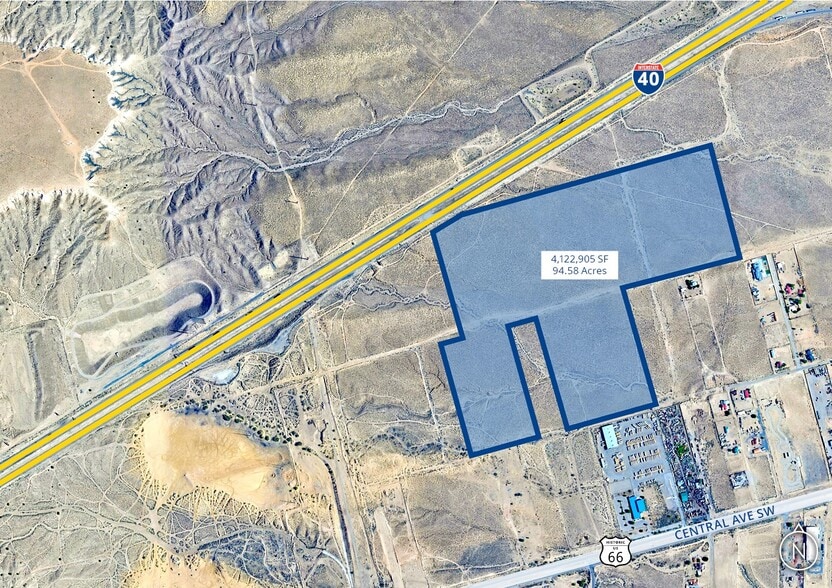 Primary Photo Of I-40 & Central Ave, Albuquerque Land For Sale
