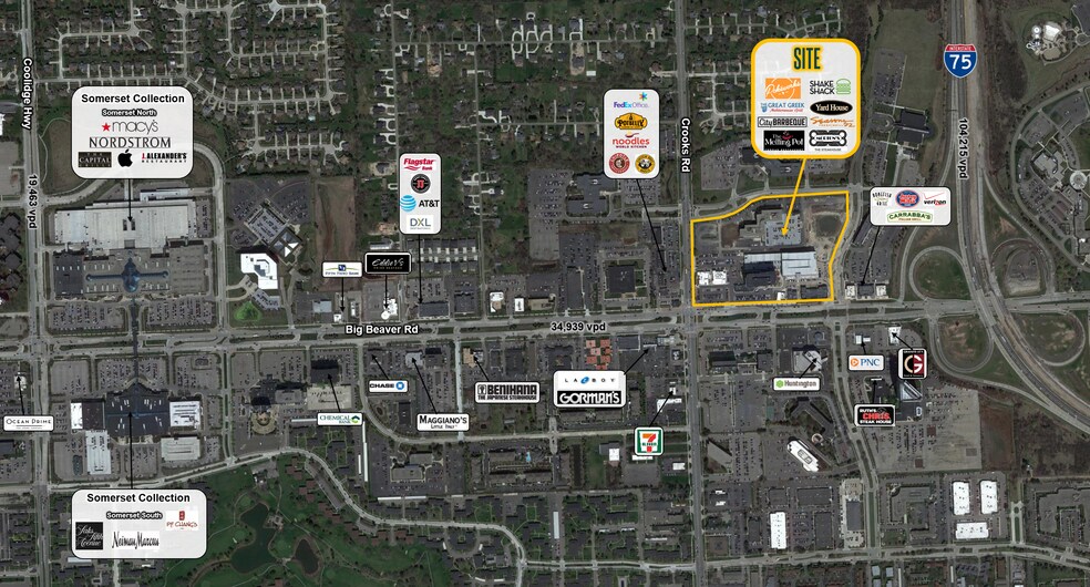 More Photos Of 888 W Big Beaver Rd, Troy Office For Lease