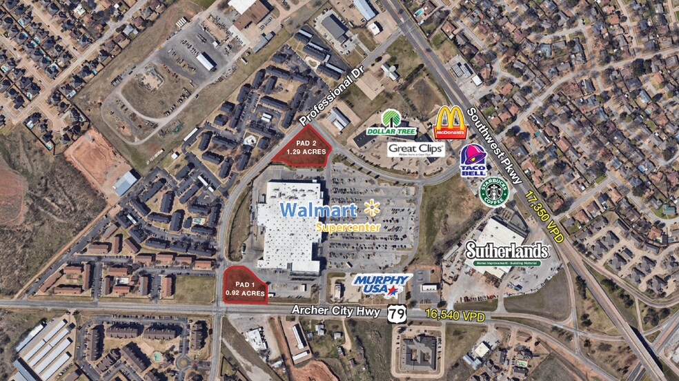 Primary Photo Of 1622 Archer City Hwy, Wichita Falls Land For Sale